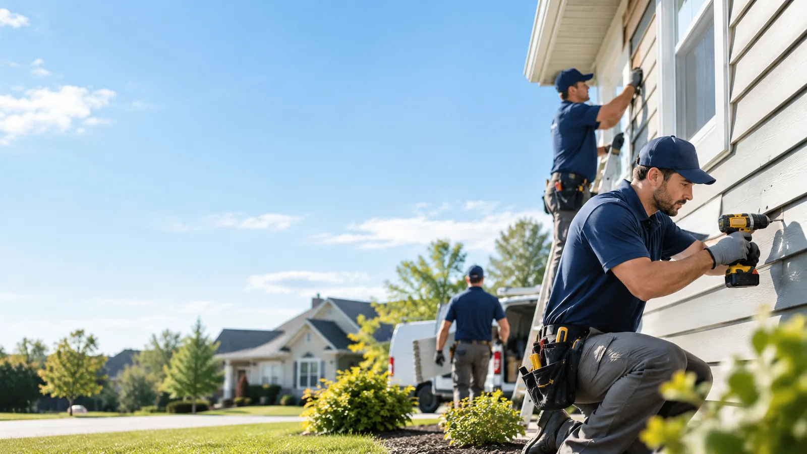 Partial Siding Replacement in Bishop, VA